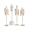 Mannequins para Vitrine de Loja de Roupas Manequim Meio Corpo Feminino Manequim para Vestido de Noiva Suporte de Exibição Mannequim Feminino