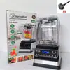 Licuadora 4 en 1 de gran capacidad de 4 L para uso comercial de acero inoxidable, máquina trituradora de pared de metal, picadora de carne, trituradora de hielo, exprimidor