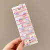Cuerda para el pelo de estrella pequeña de alta elasticidad Banda de goma para atar trenzas pequeñas de pío Accesorios para la cabeza Banda elástica para la cabeza de niños Nueva 2025