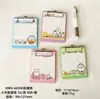 Gato Lindo Kuromi Oso Snoopy Animal Pequeño Clip en Página de Color Cuaderno Bloc de Notas Papelería para Estudiantes Cuaderno