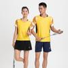 2023 nueva ropa de bádminton transpirable de secado rápido, camiseta de manga corta para hombres y mujeres, traje de verano, tenis de mesa deportivo de alta competición