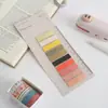 Set de Notas Adhesivas Coloridas Serie de Colores Morandi para Mascotas, Papel de Memo Transparente Estilo Ins, Pestañas Índice para Planificador