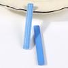 Horquilla para el pelo con tiras geométricas de color polvo de destello de hielo de verano, parche de resina, accesorios de joyería para bricolaje, material al por mayor