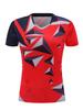 Uniformes de Badminton Profissionais Masculinos e Femininos de Atacado Extremamente Rápidos Secagem Rápida Slim Uniformes de Treino Esportivo Tops Manga Curta