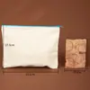 Amazon Transfronterizo Lienzo Blanco Cremallera Estuche para Bolígrafos Personalizado Bolsa de Cosméticos Bolsa de Almacenamiento Clutch Personalizado Venta al por Mayor Stock Disponible