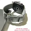 Correa de reloj de nailon puro de dos secciones, interfaz plana, compatible con toda la serie de Apple Watch/Huawei, 18/20/22/24 mm