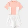 Roupa de Banho Feminina com Toque de Luxo, Nova Tendência Verão 2026 Estilo Coreano Maiô Quente para Crianças Maiores, Roupa de Banho Infantil Peça Única