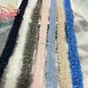 Borda Desfiada Chanel-Style de 1,5 cm de Largura em Preto, Branco, Cinza, Café, Rosa, Azul e Colorido para Primavera e Verão, para Roupas, Sapatos, Chapéus e Fitas