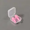 Protetores auriculares em caixa de silicone macio de três camadas à prova d'água para adultos e crianças, equipamento universal para natação, venda por atacado direto da fábrica