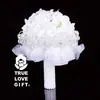 Fornecedor direto de fábrica suprimentos de casamento noiva de flanela Rosa segurando flor flor artificial adereços de fotografia atacado