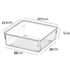 Bandeja acrílica transparente cuadrada para cubo de agua, cubeta recolectora de agua, tanque de agua, caja de almacenamiento, recipiente de cultivo, botella de agua con tapa, tapa sellada