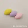 Huevo de maquillaje de belleza calabaza gota de agua oblicuo esponja de borla de maquillaje de belleza concha con forma con forma con forma no come polvo seco y húmedo doble propósito variable grande