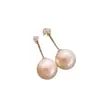 Pendientes de Perla Retro Franceses Lujo Ligero Moda Gama Alta Elegantes Elegantes Tachuelas Exquisitos Nicho Versátiles Pendientes Sencillos para Mujer