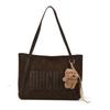 Bolso Tote para Mujer 2025 Estilo Nuevo Bolso de Hombro Único con Letras Serie Melard Bolso Casual Elegante Bolso de Axila Bolso de Moda