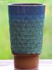 Vaso de cerâmica carnudo, planta de cerâmica, cerâmica retrô, areia roxa, atacado, simples, criativo, grande, pequeno, vaso de cerâmica, especial, desktop
