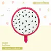 Nuevos Globos de Papel de Aluminio de Piña, Sandía y Fresa con Dibujos Animados para Fiestas Transfronterizas de Verduras y Frutas, Decoración de Cumpleaños, Lindos Productos Nuevos