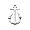 20 Tipos de Acessórios para Joias DIY, Materiais Artesanais, Pingentes de Pulseira de Âncora e Roda de Navio Vintage, Série Marinha Popular de Vendas Quentes no Comércio Exterior Transfronteiriço