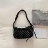Bolsa de Ombro com Bolinhas e Laço Estilo Coreano para Mulheres 2026 Novo Modelo Alça de Ombro Pregueada Bolsa Dumpling Doce de Ombro Único Transversal