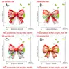 Corazón Rosa con Lazo de San Valentín Transfronterizo Colgante de Llavero de Mochila de Coche Acrílico 2D Decoración Festiva