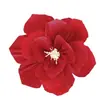 Decoração de quarto de casamento flores plissadas, flores tridimensionais de papel crepom, decorações de casamento, parede de fundo de quarto de casa nova, artigos para noivado e casamento