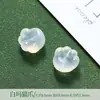 Acessórios de Cristal Natural Vagem de Lótus Pequeno Pingente Pequeno Pingente de Jade Hetian Pulseira de Contas Pequenas Acessórios DIY