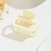 Pinza Simple Transfronteriza de Tamaño Mediano, Pasador Geométrico de Gama Alta, Pinza de Tiburón para el Cabello Femenina, Accesorios para el Cabello