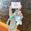 Cadena para Teléfono de Unicornio Popular Creativa de Color Caramelo con Cuentas de Goma Suave, Exquisitos y Lindos Accesorios para Bolsos, Pequeños Regalos al por Mayor