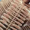 4.0 Blush Fino para Cães Armadura Pré-fabricada Armadura Esfoliante Ponta Longa Armadura de Desgaste Código Especial Separador de Unhas Manicure Semi-acabada Atacado