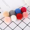 En stock pompón baya de mirto bola de cachemira 1.5 cm poliéster baya de mirto accesorios de ropa bola fabricante de pompones