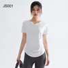 Ropa de Yoga Tallas Grandes para Mujer, Top Deportivo de Manga Corta de Secado Rápido, Camiseta Deportiva Ajustada para Correr y Fitness, Conjunto para Mujeres de Tallas Grandes, Estilo Ligero de Verano