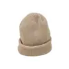 Gorro de Punto para Hombre, Estilo Urbano de Moda, Versión Coreana, Color Sólido, Versátil para Hombres y Mujeres, Moda de Invierno, Cálido Sombrero de Lana Protector de Orejas, Personalizable