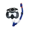 Conjunto de Snorkel Personalizado de Fábrica para Adultos, Máscara de Mergulho, Máscara de Mergulho Profissional de Silicone, Máscara Nasal, Vidro Temperado
