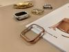 Adequado para Apple Watch, capa protetora para iWatch 7/8/9/SE, capa de diamante, capa protetora para iWatch S10