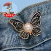 Botão de Ajuste para Cintura de Borboleta para Jeans, Botão de Fechamento de Cintura Ajustável, Ferramenta de Apertar Sem Furar para Redimensionar Calças Muito Grandes
