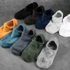 Fabricante Profesional Personalizado de Calcetines Invisibles para Hombre, Calcetines Transpirables de Algodón, Calcetines Casuales para Adulto, Bajos, Antideslizantes, con Fotos y Muestras Disponibles