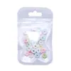Accesorios para Uñas de Dibujos Animados Navideños Transfronterizos Resina Mixta Muñeco de Nieve Alce Frutas Lindas Galletas Accesorios para Uñas Portátiles