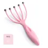 Artefacto de masaje de descompresión para la cabeza, bola manual, masajeador de cuero cabelludo de cinco garras para aliviar la picazón en la cabeza, fabricantes de masajeadores de cabeza