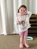 Ropa para Niñas: Camiseta de Manga Larga Protectora del Sol, Verano Fina de Lyocell Ropa para Niños, Top para Bebé Niña Clase A