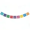 Exclusivo Transfronteiriço Feltro Dia dos Mortos Mexicano Banner Decorativo de Crânio de Feltro Decoração de Festa Mexicana