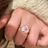 Artículo Popular de Xiaohongshu: Exquisita Pulsera de Corazón Rosa para Mujer con Diseño Único, Adecuada para el Uso Diario y Anillo Versátil