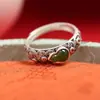 Nuevo anillo de calabaza con patrón de nube estilo chino para mujer, diseño de nicho de lujo ligero, encanto vintage, anillo abierto ajustable exquisito