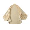 Cárdigan Chaqueta de Punto con Encaje Calado Otoño 2024 Deseo Puro para Mujer Holgado Largo Medio Exterior Chal Top Trendy