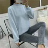 Jaqueta feminina de flanela, doce, nova, gola alta pequena, solta, casual, para estudante, manga longa, camisa de publicidade, versão leve, suéter de cor sólida