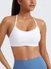 Sujetador de Yoga con Almohadillas de Pecho Desmontables Transfronterizo, Espalda Hermosa en Forma de Y, Tirantes Anchos, Chaleco Deportivo Transpirable, Alto Soporte y Comodidad