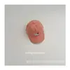 Gorra de béisbol de color caramelo para niños coreanos, primavera y verano, con dibujos de cachorros, para niños y niñas, sombrero para el sol combinable