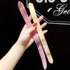 Pegatinas para cabello roto con flequillo para niños, aro para el cabello, princesa pequeña, aro para la cabeza con velcro, celebridad de Internet, mismo estilo, lavado facial, artefacto pegajoso para cabello roto