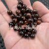 Jade Cuentas Sueltas Piedra Ojo de Tigre Cuentas Redondas Cuentas Sueltas Piedra Ojo de Tigre Rojo Cuentas Sueltas DIY Pulsera Collar Cuentas de Buda Accesorios Cuentas Sueltas