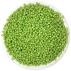 Miçangas de Vidro para Arroz 2/3/4mm Cor Sólida Laca Prata Preenchida Núcleo Tingido Ab Creme Miçangas Soltas Pulseira de Miçangas Feita à Mão Miçangas Redondas