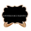 Adornos de Pizarra de Madera, Etiquetas de Precio de Boda para Hornear, Souvenirs de Talla en Madera, Stock Listo de Fábrica al por Mayor Etiquetas de Precio para Hornear