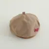 Chapéu Estilo Coreano Doce para Bebê Menina Transfronteiriço Outdoor Moda Loli Princesa Chapéu Primavera & Outono Veludo Beret Infantil